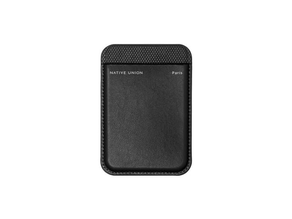 Native Union (Re)Classic Wallet - MagSafe-kompatibel lommebok i skinn (svart) Native Union (Re)Classic Wallet - MagSafe-kompatibel lommebok i skinn (svart)
