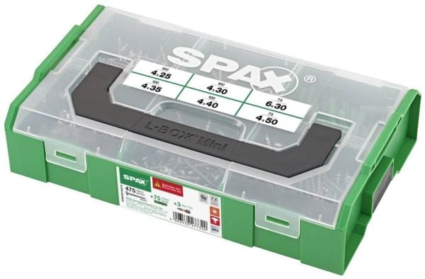 SPAX 5000009160219 Kombinationsskruv sortiment 1 Set