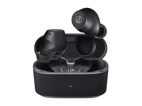 Audio-Technica ATH-CKS30TW+ hodetelefoner, svarte