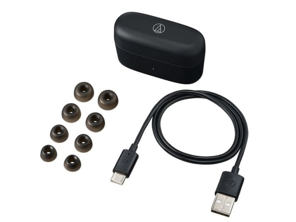 Audio-Technica ATH-CKS30TW+ hodetelefoner, svarte