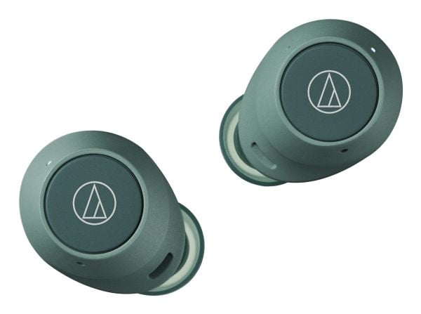Audio-Technica ATH-CKS30TW+, True Wireless Stereo (TWS), 5 - 20000 Hz, Puhelut/Musiikki, Kuulokkeet, Vihreä