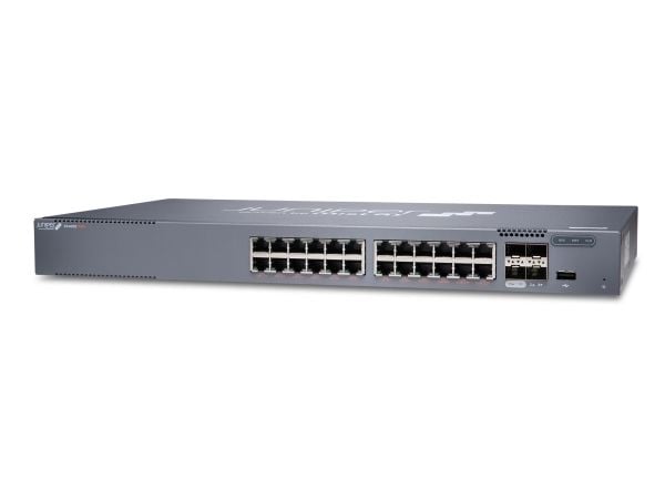 Juniper EX4000-24P, Håndtert, L2/L3, Gigabit Ethernet (10/100/1000), Strøm over Ethernet (PoE), Rack-montering, 1U