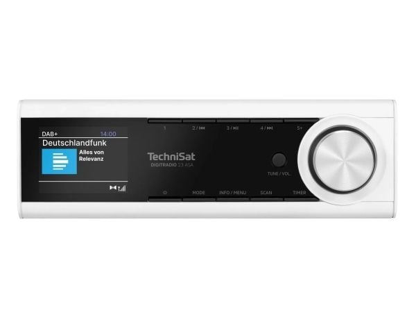 TechniSat DIGITRADIO 23 ASA, Kjøkken, Digitalt, DAB+, FM, 87,5 - 108 MHz, 174 - 240 MHz, 16 W