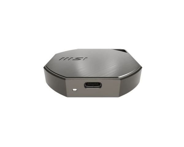MSI DATAMAG 40GBPS 1TB, 1 TB, USB Type-C, USB 3.2 Gen 2x2, 4000 MB/s, 40 Gbit/s, Silver