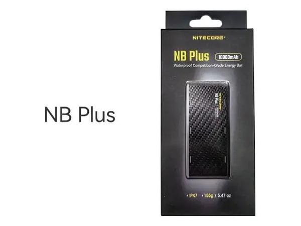 "Nitecore NB Plus ulkoinen akku, 10000 mAh"