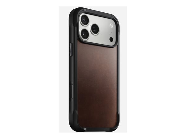 Nomad Rugged Leather Case, Etui, Apple, iPhone 17 Pro Max, 17,5 cm (6.9"), Brun