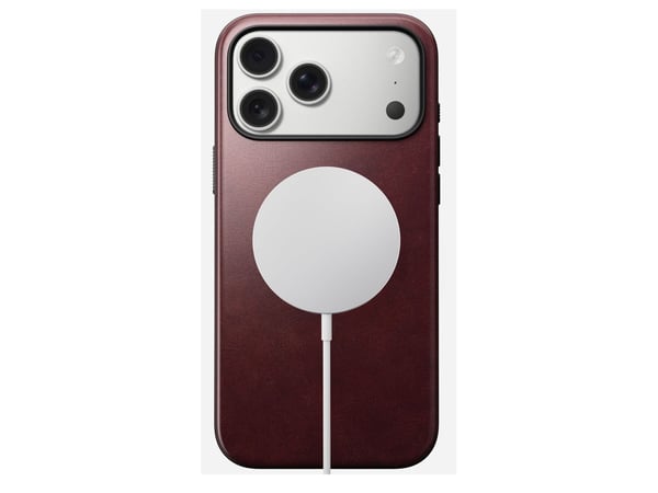 Nomad Modern Leather Case, Etui, Apple, iPhone 17 Pro Max, 17,5 cm (6.9"), Burgunder