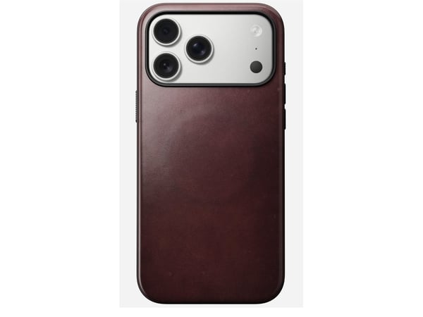 Nomad Modern Leather Case, Etui, Apple, iPhone 17 Pro Max, 17,5 cm (6.9"), Burgunder