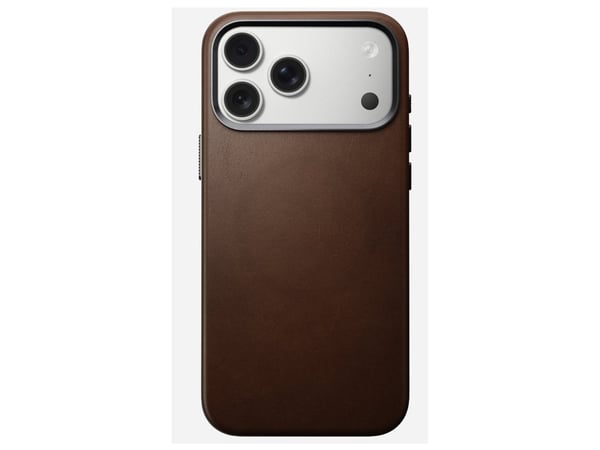 Nomad Traditional Leather Case, Suojus, Apple, iPhone 17 Pro Max, 17,5 cm (6.9"), Ruskea