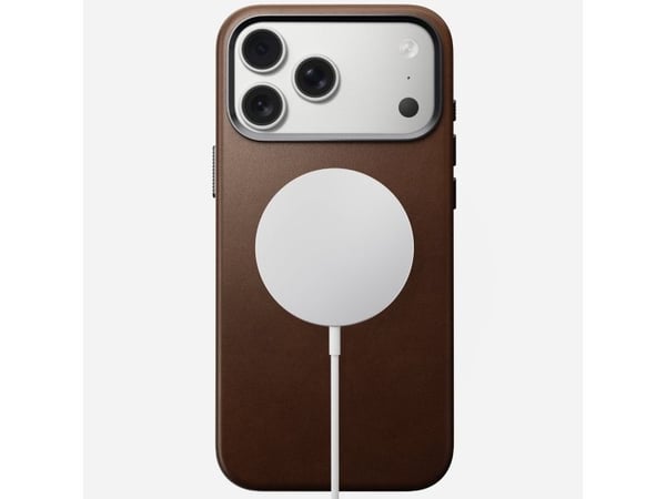Nomad Traditional Leather Case, Suojus, Apple, iPhone 17 Pro Max, 17,5 cm (6.9"), Ruskea