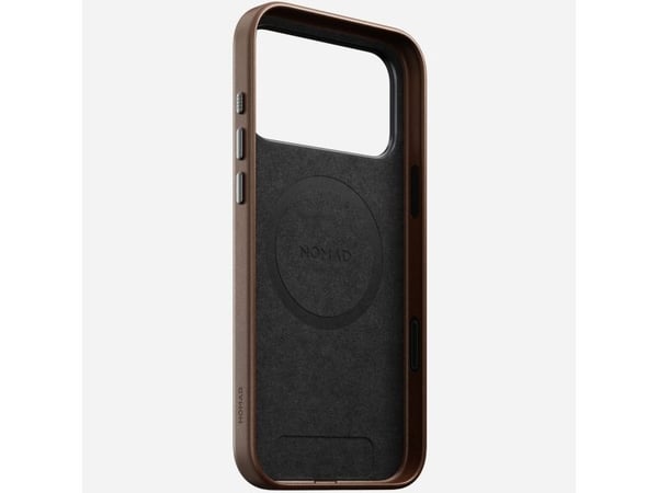 Nomad Traditional Leather Case, Suojus, Apple, iPhone 17 Pro Max, 17,5 cm (6.9"), Ruskea