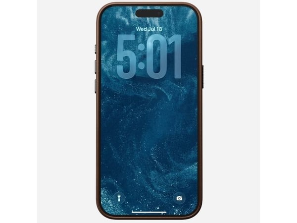 Nomad Traditional Leather Case, Suojus, Apple, iPhone 17 Pro Max, 17,5 cm (6.9"), Ruskea