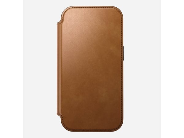 Nomad Modern Leather Folio, Folio, Apple, iPhone 17 Pro, 16 cm (6.3"), Tan (gul-brun)