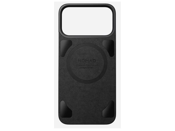 Nomad Mag Leather Back, Mobilskal, Apple, iPhone 17 Pro Max, 16 cm (6.3"), Svart