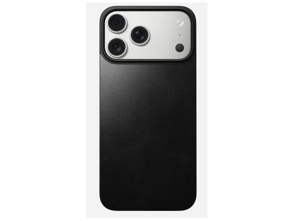 Nomad Mag Leather Back, Mobilskal, Apple, iPhone 17 Pro Max, 16 cm (6.3"), Svart
