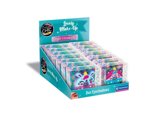 Clementoni Crazy Chic 18160, Sminkset för barn, 6 År, Multifärg