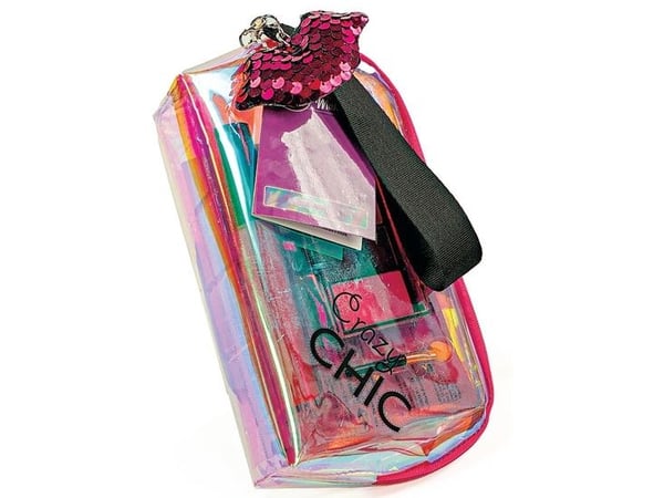Clementoni Crazy Chic 18174, Kit för tillverkning av läppglans för barn, 6 År, Multifärg
