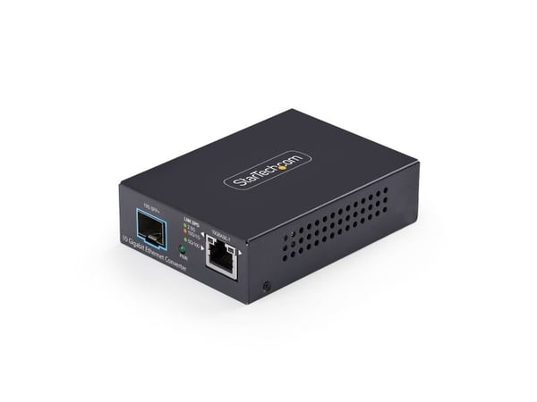 Startech - Fibermedieomformer - 10GbE, 5GbE, 2.5GbE - over fiberoptikk - 10GBase-LR, 10GBase-SR, 10GBase-X, 10GBase-T, 10GBase-R - SFP+ / RJ-45 - T...