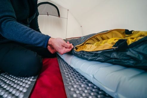 Therm-a-Rest NeoAir XTherm NXT MAX, Lyse Blå, Nylon, Polyuretan, 1 person(er), 640 mm, 1830 mm, 76 mm