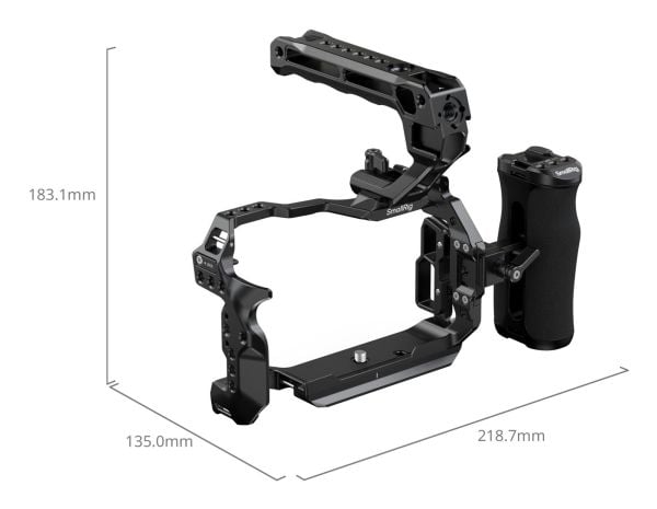 SmallRig 5956, 218,7 mm, 135 mm, 183,1 mm, 484 g, 184 mm, 180,5 mm