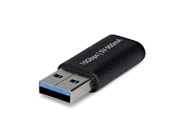StarTech - USB-adapter - USB-C (hunn) til USB-type A (hann) - USB 3.2 - DC 5 V - 900 mA - passiv - svart