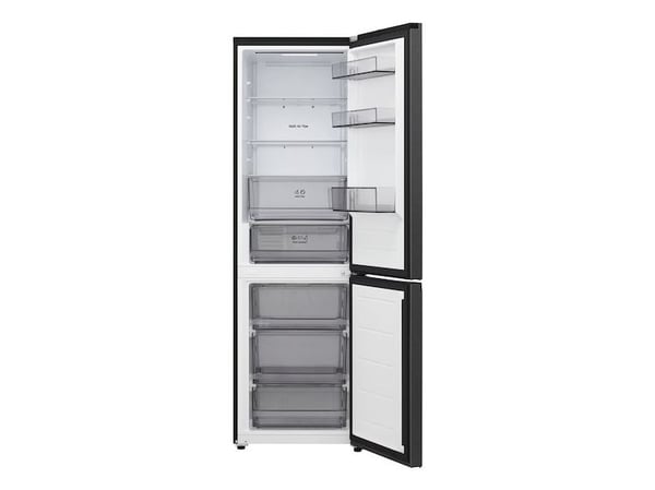 LG GBBSJ1CCEP - Kjøleskap/fryser - bunnfryser - Wi-Fi - bredde: 59.7 cm - dybde: 67.4 cm - høyde: 186 cm - 333 liter - Klasse C - metallic black