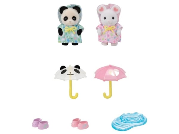Sylvanian Families Kaverukset sateessa