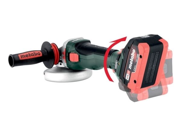 Metabo WB 18 LTX BL 15-125 Quick, 1000 RPM, 12,5 cm, Batteri, 2,7 kg, Børsteløs motor