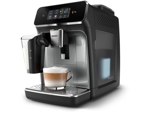 Philips Series 2300 EP2339 - Automatisk kaffemaskin med cappuccinatore - 15 bar - black panthera/chrome
