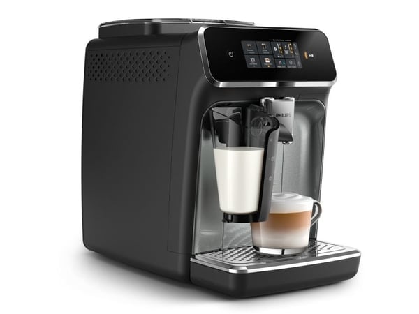 Philips Series 2300 EP2339 - Automatisk kaffemaskin med cappuccinatore - 15 bar - black panthera/chrome