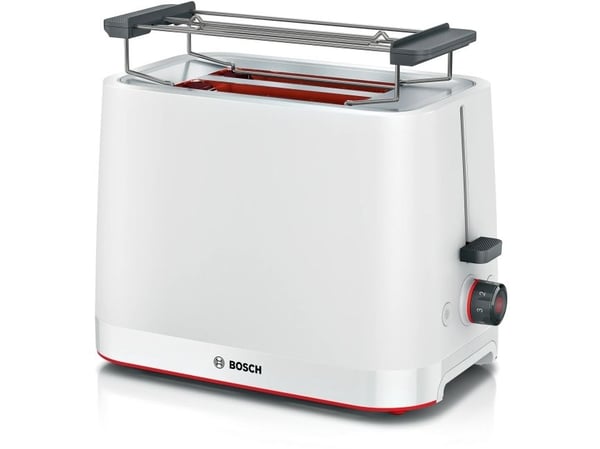 Bosch MyMoment TAT3M121 - Brødrister - 2 skive - 2 Spor - hvit