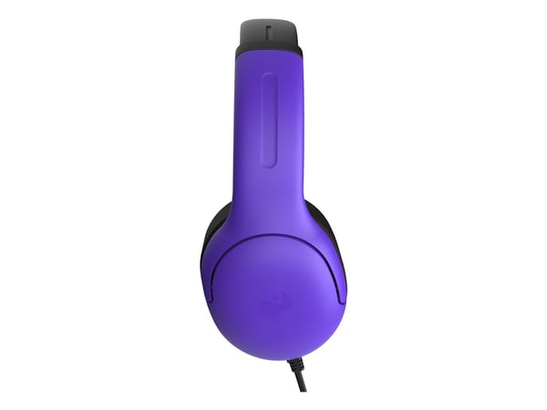 PDP Nebula Ultra Violet AIRLITE, Koblet med ledninger (ikke trådløs), Spilling, Hodesett, Svart, Fiolett