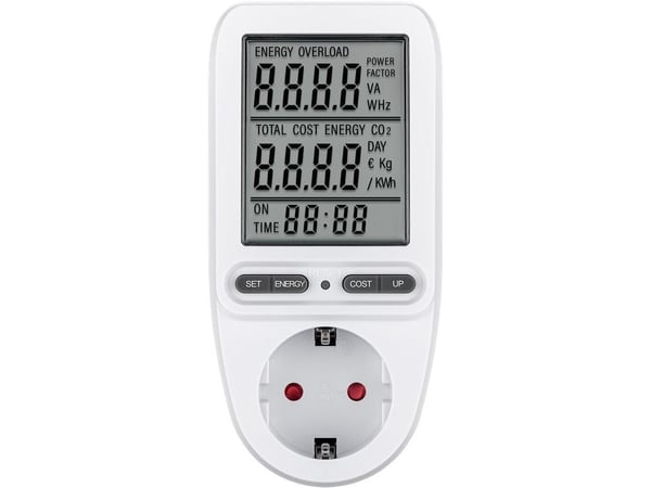 Goobay 64589, LCD, AC, 16 A, 3680 W, 146 mm, 70 mm