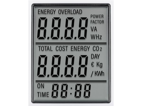 Goobay 64589, LCD, AC, 16 A, 3680 W, 146 mm, 70 mm