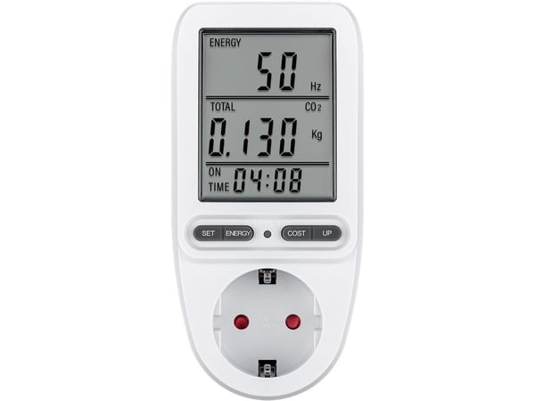 Goobay 64589, LCD, AC, 16 A, 3680 W, 146 mm, 70 mm