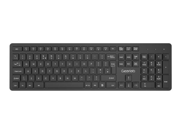 eSTUFF G220 - Tastatur - USB - QWERTY - Storbritannia - svart