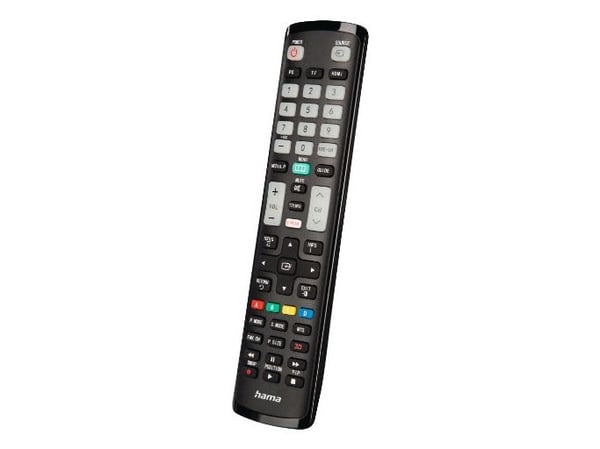 Hama 00221060, TV, IR Kabelfri, Trykknapper, Svart
