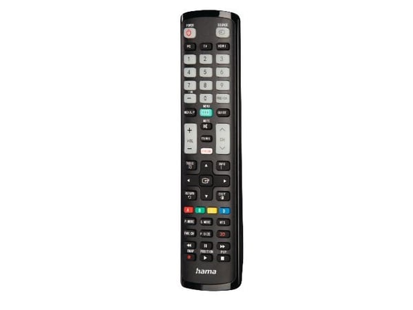 Hama 00221060, TV, IR Kabelfri, Trykknapper, Svart