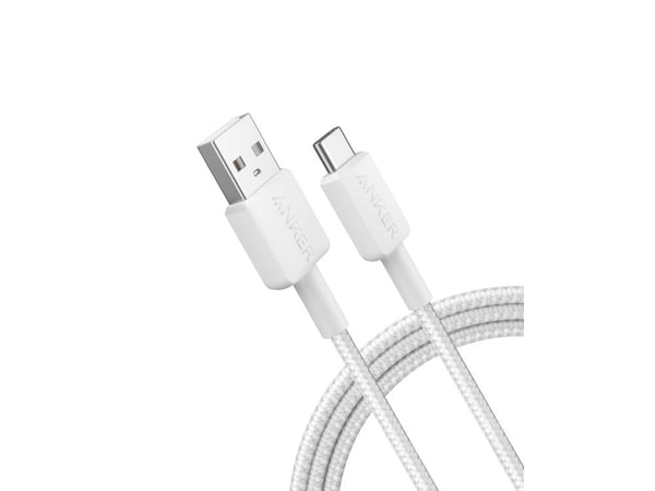 Anker 322 - USB-kabel - USB (hann) til USB-C (hann) - 1.8 m - braided