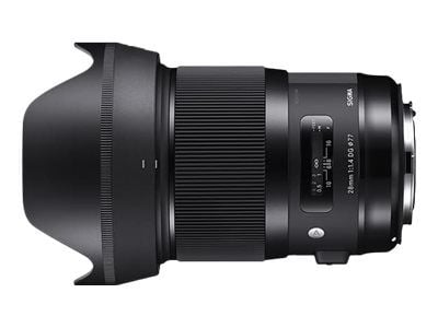 Sigma Art - Vidvinkelobjektiv - 28 mm - f/1.4 DG HSM - Sony E-mount - for Sony Cinema Line; a VLOGCAM; a1; a1 II; a6700; a7 IV; a7 V; a7C II; a7CR;...