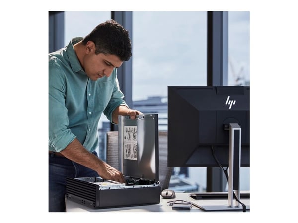 HP Elite 800 G9 - SFF Core i7 i7-14700 / upp till 5.4 GHz - RAM 16 GB - SSD 1 TB - Gigabit Ethernet - Win 11 Pro - skärm: ingen
