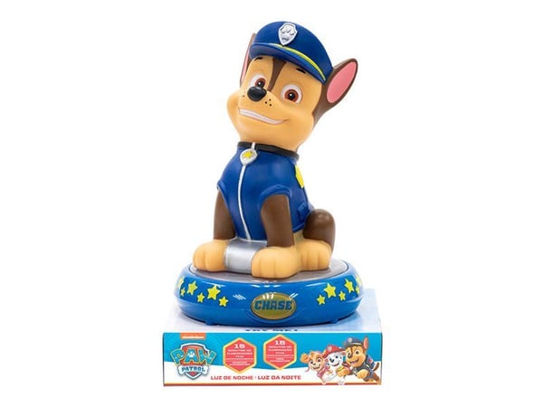 Kids Euroswan Nattlampe 25cm Chase PAW PAW PAW PAW PATROL PW19761 Kids Euroswan