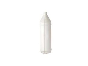Tom doseringsflaske 1000 ml med måleskala uten kapsel/trykk hvit Tom doseringsflaske 1000 ml med måleskala uten kapsel/trykk hvit