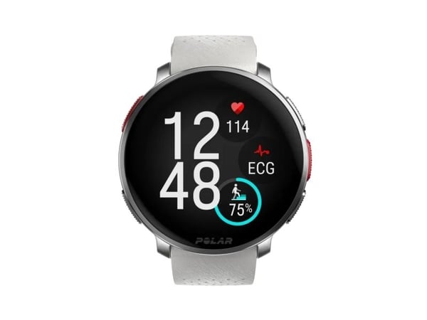 Polar Vantage V3 - Alumiini - Rannekellolla varustettu urheilukello - silikoni - Näyttö 1,39" - 32 Gt - Bluetooth - 57 g - Sunrise aprikoosi