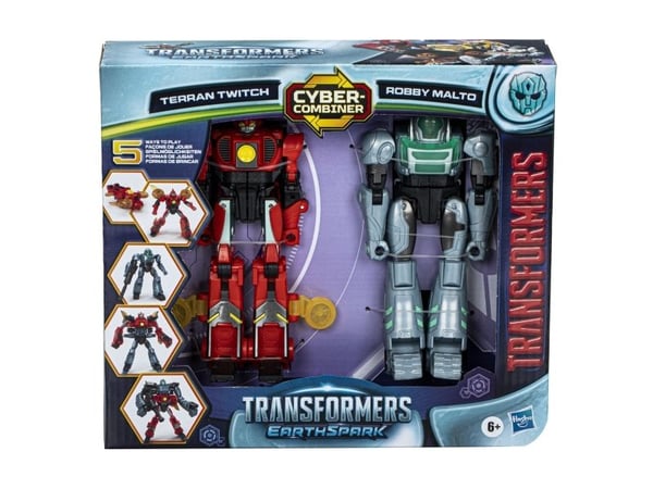 Transformers EarthSpark Cyber-Combiner 1, 6 år, Plast, Flerfarget, 160 g