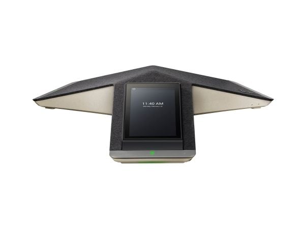 HP Poly Trio C60 IP-konferansetelefon for Microsoft Teams og PoE-aktivert Ingen radio, IP-konferansetelefon, Svart, LCD, 12,7 cm (5"), 720 x 1280 p...