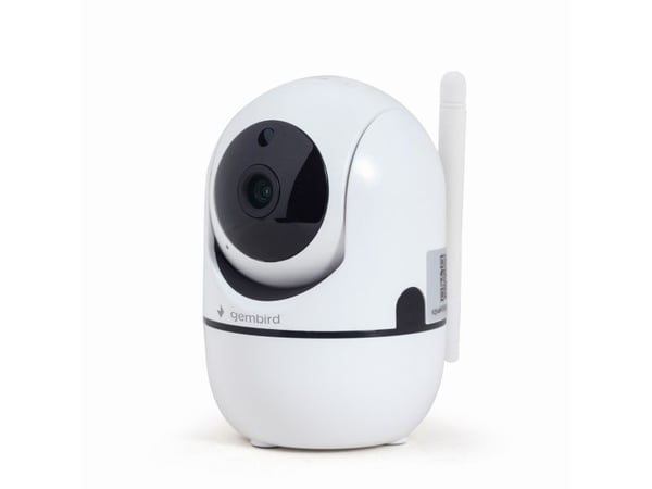GEMBIRD - Nettverksovervåkingskamera - PTZ - lite tårn - innendørs - farge - 2 MP - 1920 x 1080 - lyd - trådløs - Wi-Fi - 2.4GHz radio - H.264, AVI...