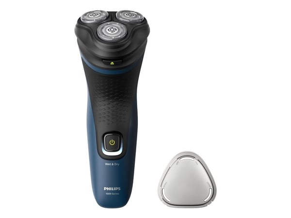 Philips S1151/00, Roterende hode, Svart, Blå, Batteri, 40 min, 8 timer, Nikkelmetallhydrid (NiMH)