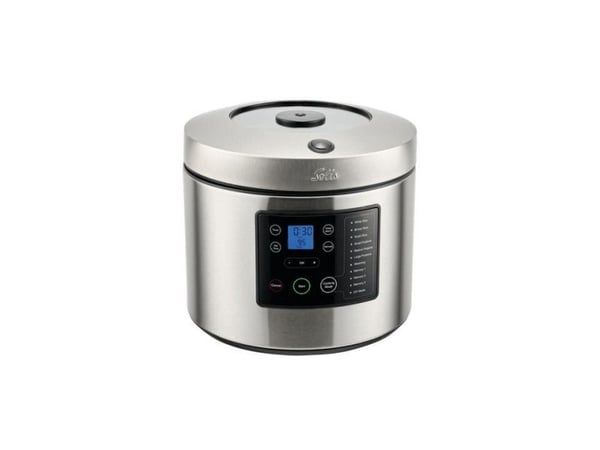 Solis 97900, Sølv, 5 l, Berøringskontroll, Rustfritt stål, Rustfritt stål, 860 W