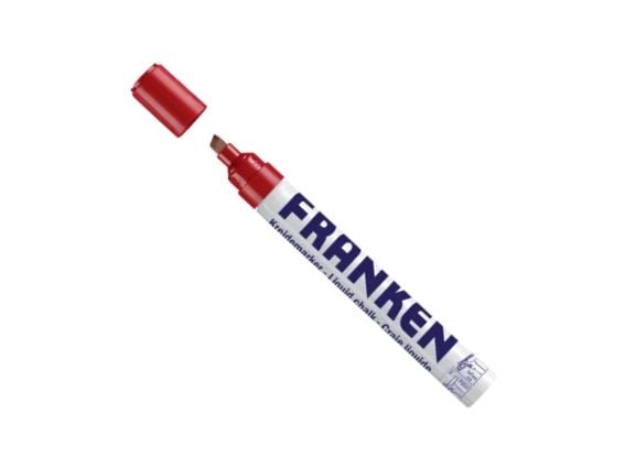 Franken ZKM 01, Rød, Rund meisel, 1 stykker
